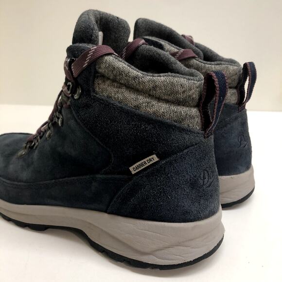 Danner Women's Adrika 5" Hiker Navy Blue Suede Wool Ankle Hiking Boot Size 6 - Picture 8 of 13